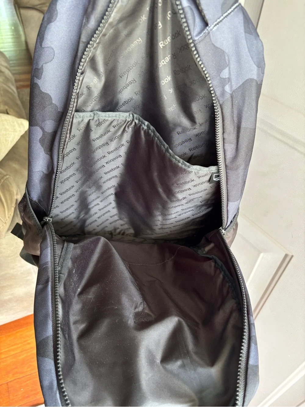 Reebok backpack featuring